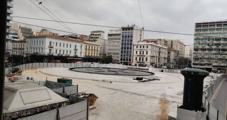 Πλατεία Ομονοίας: «Αποκαλυπτήρια» της ανακατασκευής εντός Φεβρουαρίου