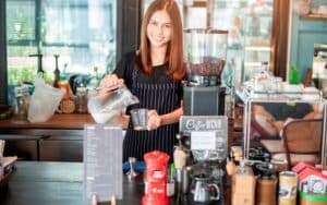 workenter gynaika barista