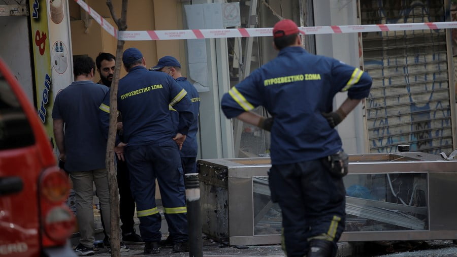 Τρεις τραυματίες από την έκρηξη στο κέντρο της Αθήνας