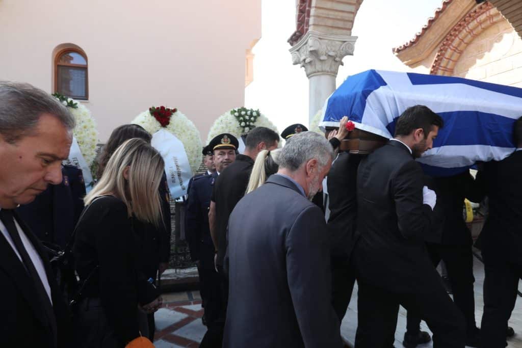 Θρήνος στην κηδεία του Αλέξανδρου Νικολαίδη