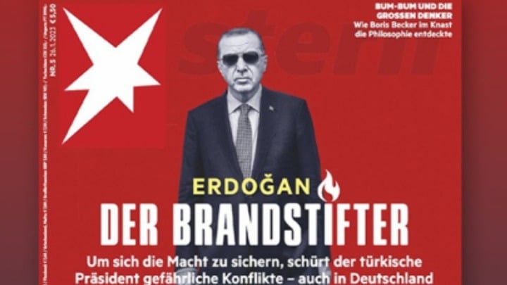 Stern: «Εμπρηστής ο Ερντογάν» – Ακυρώθηκε το ταξίδι του στο Βερολίνο