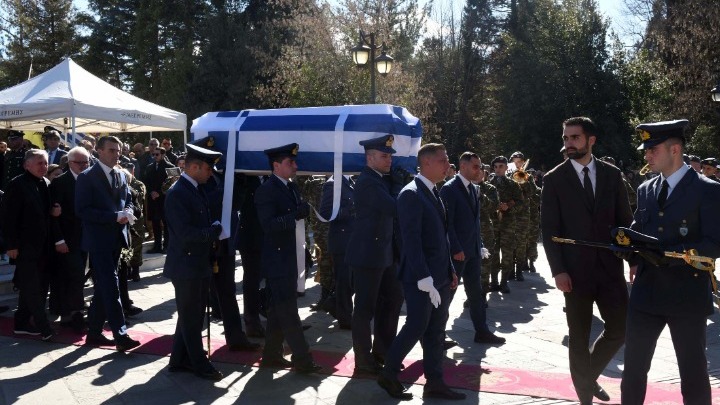 Στάθης Τσιτλακίδης: Βαθιά συγκίνηση και βουβός πόνος στην κηδεία του κυβερνήτη του μοιραίου Phantom