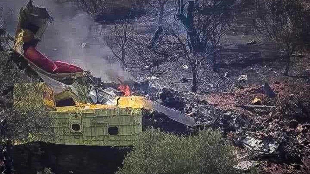 Canadair - Κάρυστος: Σκηνές "αρχαίας τραγωδίας" στην Εύβοια 16 χρόνια μετά