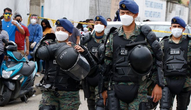 Ισημερινός: Κρατούμενοι πήραν ομήρους 90 φύλακες-Κατάσταση έκτακτης ανάγκης στη χώρα