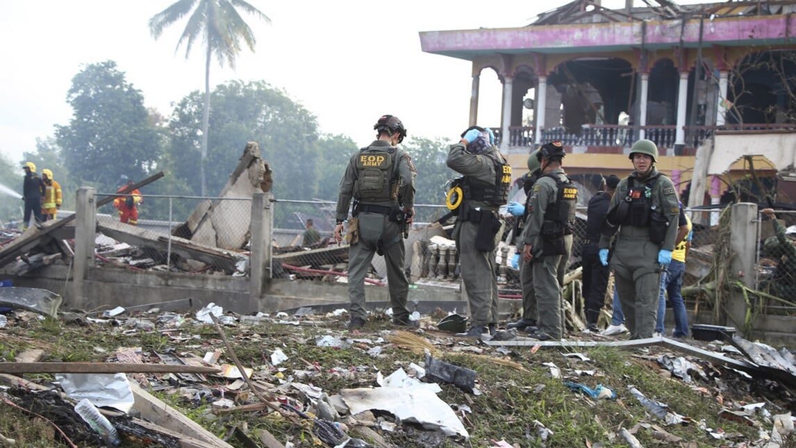 Ταϊλάνδη: Έκρηξη σε αποθήκη πυροτεχνημάτων -Εννέα νεκροί, τουλάχιστον 100 τραυματίες