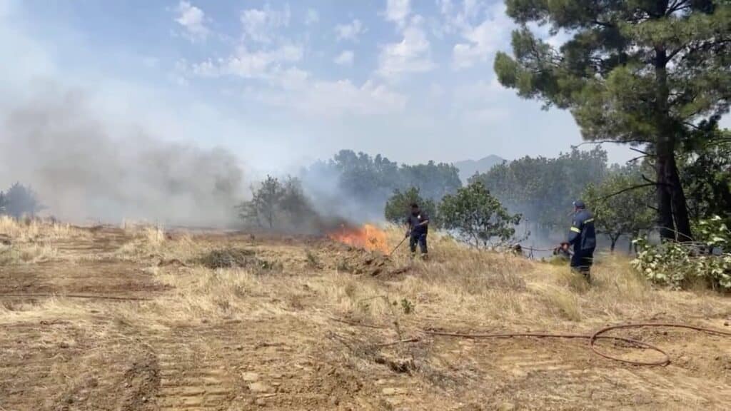 Φωτιά στην Αλεξανδρούπολη: 112 σε τέσσερις οικισμούς – Έκλεισε η Εγνατία