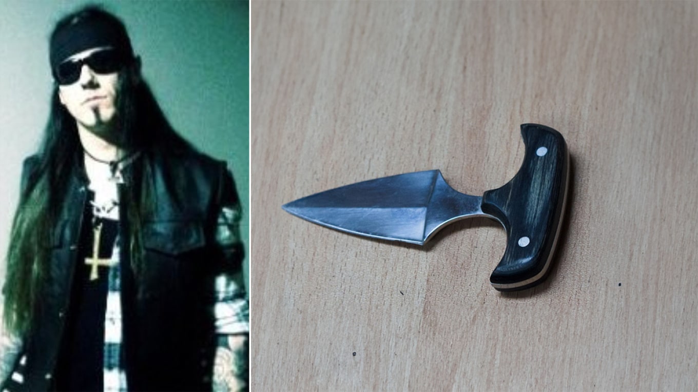 Το μαχαίρι που χρησιμοποίησε ο Νορβηγός κατά την επίθεση στον 32χρονο αστυνομικό (pics)