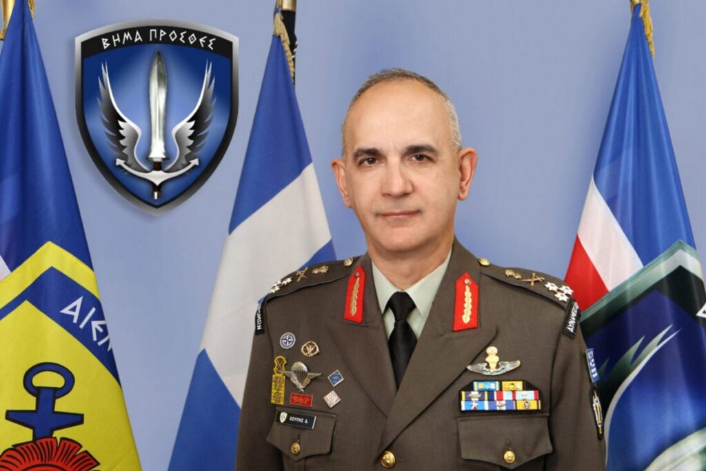 Νέος αρχηγός ΓΕΕΘΑ ο Αντιστράτηγος Δημήτρης Χούπης