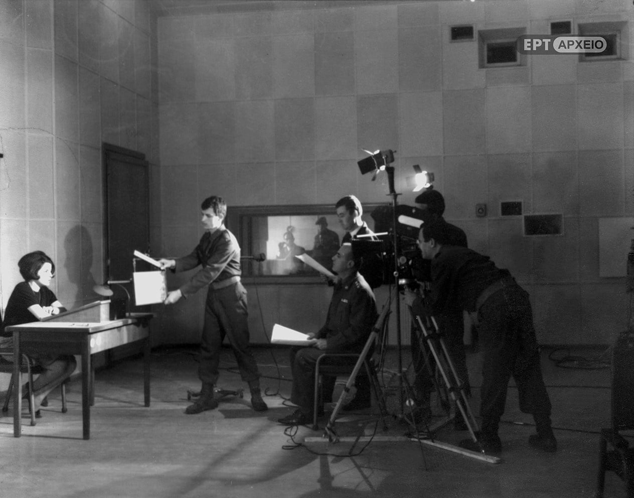 To Αρχείο της ΕΡΤ παρουσιάζει την πρώτη ημέρα της τηλεόρασης στην Ελλάδα, τον Φεβρουάριο του 1966