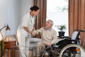 doctor helping senior patient 23 2148962321