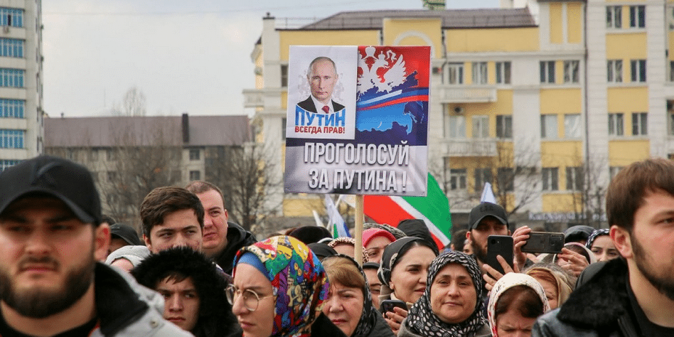 Φιέστα Πούτιν για την επανεκλογή του