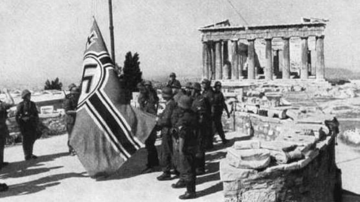 Σαν σήμερα το 1941 τα γερμανικά στρατεύματα καταλαμβάνουν την Αθήνα