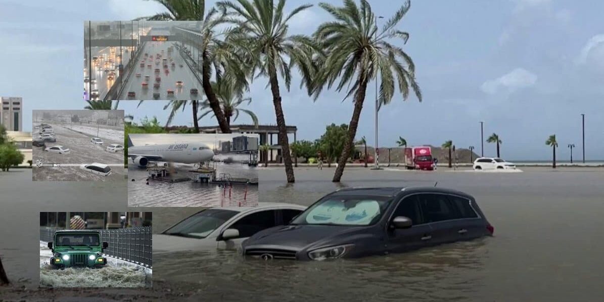 Πνίγηκε το Ντουμπάι – Πλημμύρισε ακόμα και το υπερσύγχρονο αεροδρόμιο! (ΒΙΝΤΕΟ)