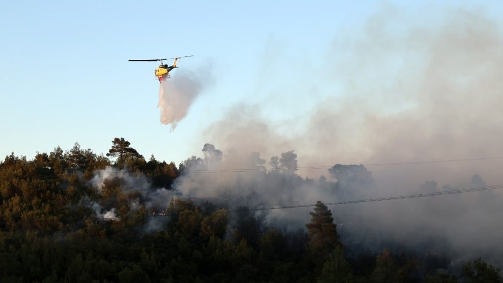 Φωτιά τώρα στη Θέρμη Θεσσαλονίκης
