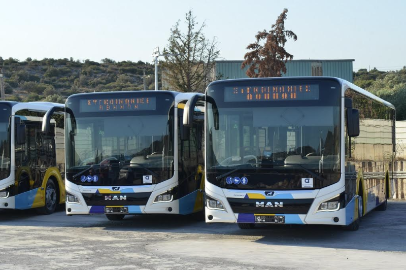 Αστικές συγκοινωνίες: Έτσι είναι τα καινούργια - υπερσύγχρονα μπλε λεωφορεία - ΕΙΚΟΝΕΣ