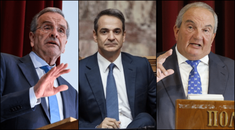 Βγήκαν τα “μαχαίρια” στη ΝΔ: Το πολιτικό στίγμα Σαμαρά, Καραμανλή και η αντίδραση Μαξίμου