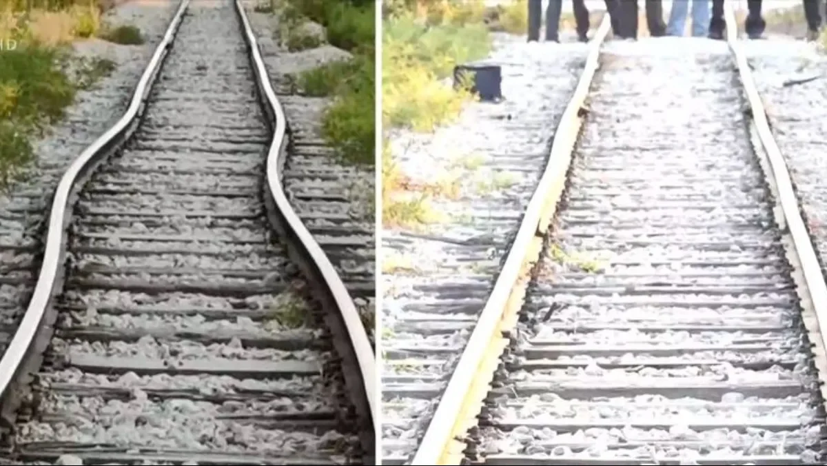 Πάτρα: Στράβωσαν σιδηροδρομικές γραμμές λόγω… καύσωνα