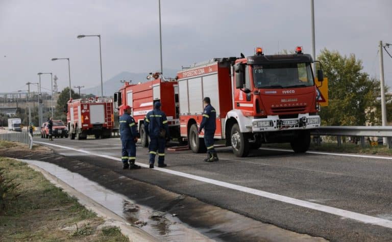 Ανατροπή βυτιοφόρου κοντά στην Υλίκη – Κλειστή η Αθηνών Λαμίας