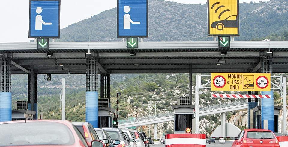Στα 2,5 ευρώ τα διόδια της Αττικής από τον Οκτώβριο