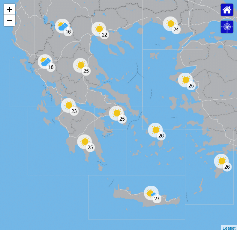 Χάρτης ΜΕΤΕΟ