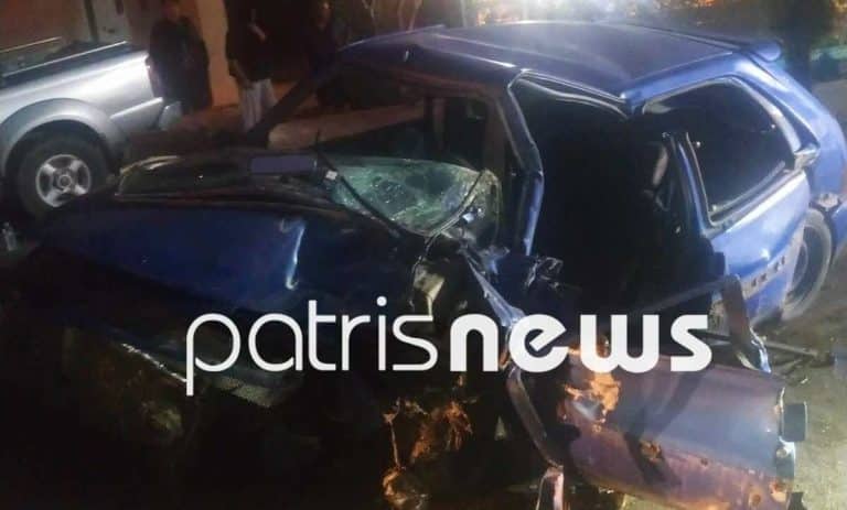 Ηλεία: Νεκρή 27χρονη οδηγός σε σφοδρό τροχαίο