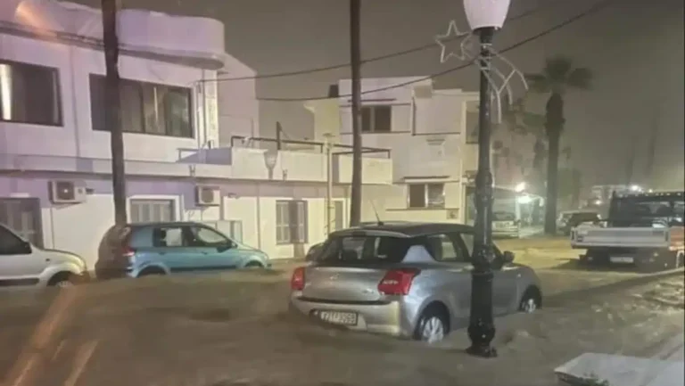 Κακοκαιρία Bora: Νύχτα “κόλαση” στη Ρόδο