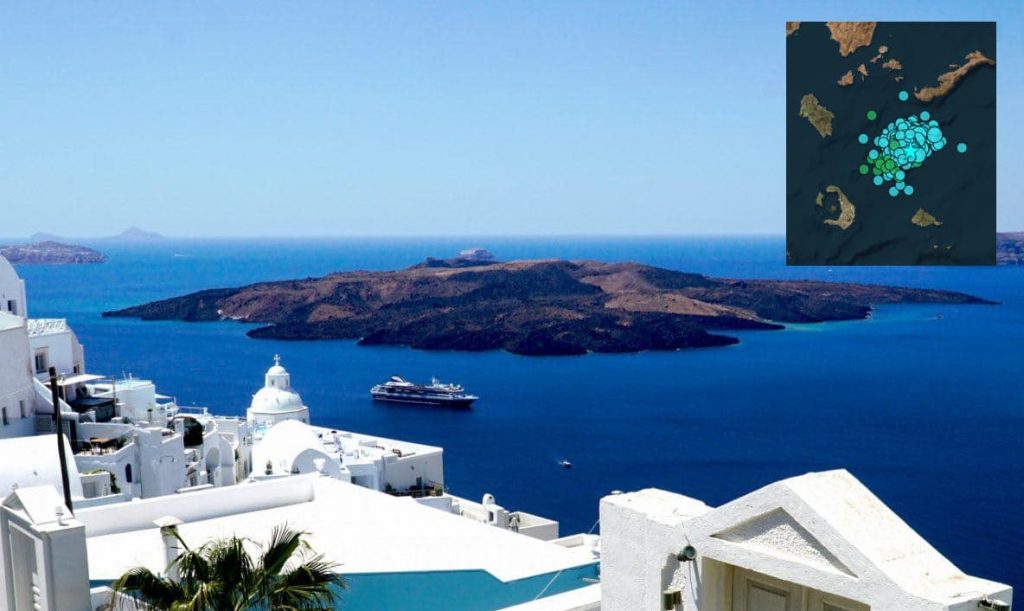 Σαντορίνη – σεισμοί: Τεκτονικοί ή ηφαιστειακοί; Τι δείχνουν για το ηφαίστειο