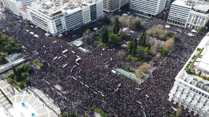 Τέμπη: Όλη η Ελλάδα στους δρόμους