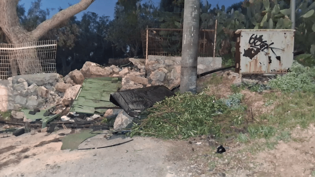 Το σημείο του δυστυχήματος στη Βάρη