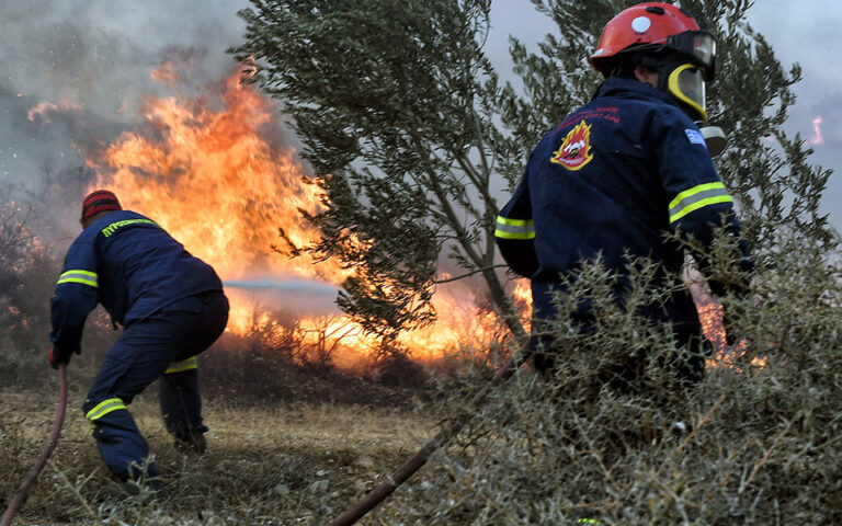 Μεγάλη φωτιά στην Κεφαλονιά – Ήχησε το 112