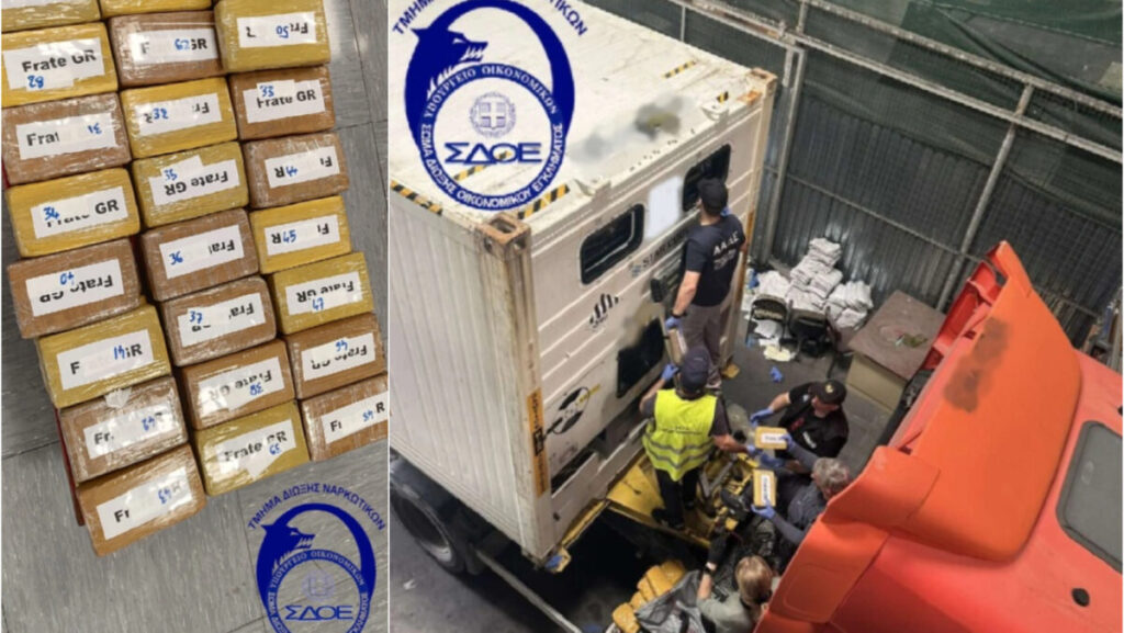 Πειραιάς: Γαρίδες αξίας 1,6 εκατ. ευρώ