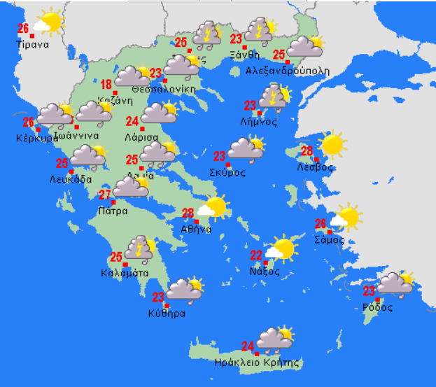 Screenshot 2025\-05\-29 at 12\-20\-37 Επισκόπηση Eλλάδα \- Προγνωστικοί χάρτες \- Πρόγνωση Καιρού