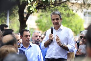 Μητσοτάκης από Μηλάκι: «Αν δεν ήταν ο πατέρας μου, αυτό το έργο δεν θα υπήρχε!»