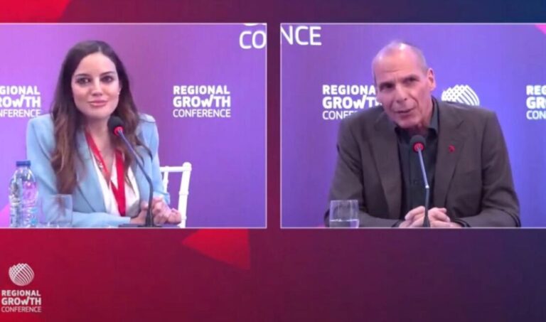 Βαρουφάκης–Τουντούρη: Ένταση στο Regional Growth Conference