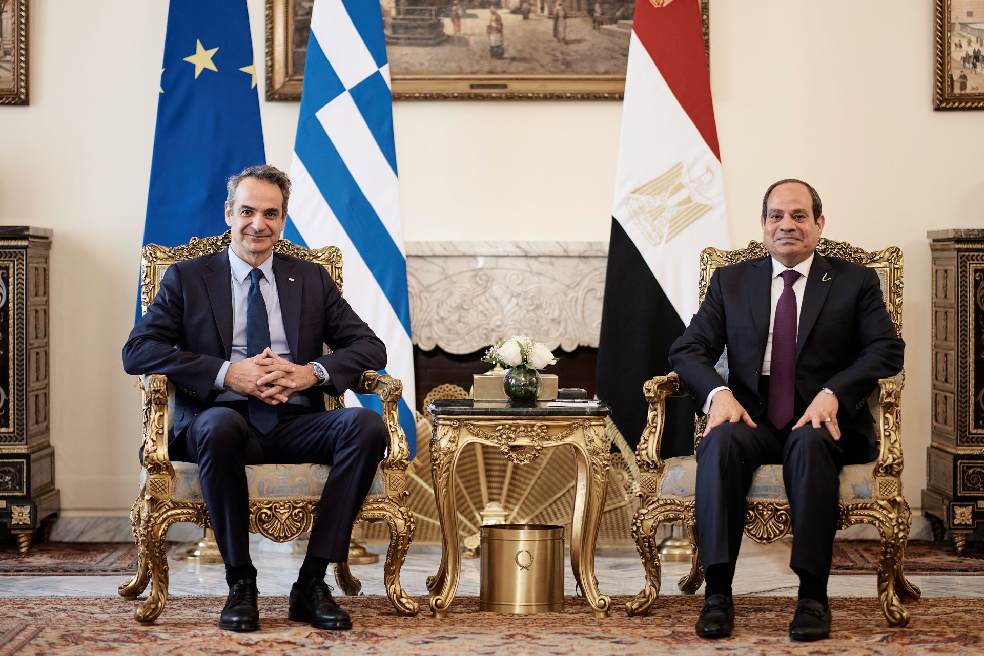 Μητσοτάκης – Σίσι: Κρίσιμη Επικοινωνία για τη Μονή Σινά
