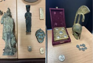 Υπόθεση αρχαιοκαπηλίας: Ελεύθεροι με περιοριστικούς όρους οι 39 συλληφθέντες