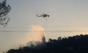Φωτιά ΤΩΡΑ στη Λακωνία – Επιχειρούν εναέρια