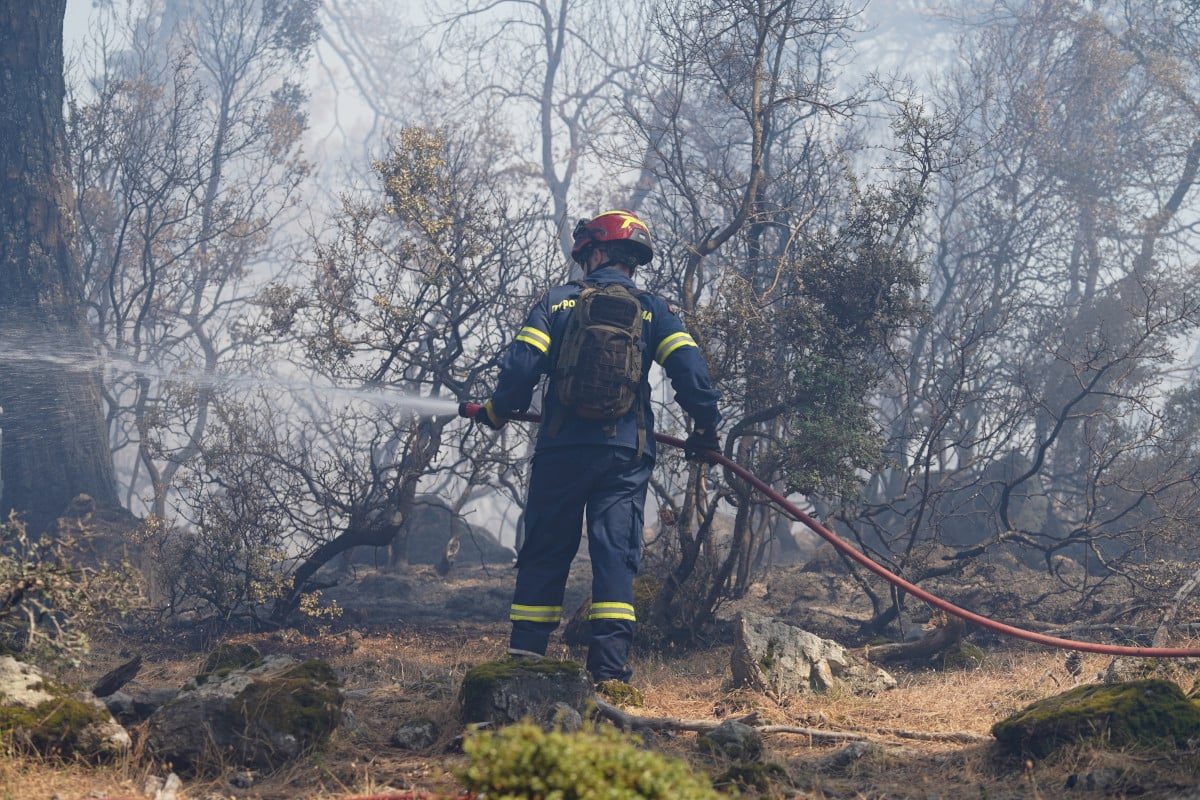 Βόλος: Συναγερμός για φωτιά κοντά στο αεροδρόμιο Νέας Αγχιάλου
