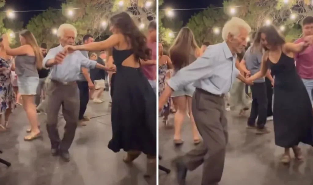 Σχοινούσα: Ο 92χρονος Γιώργος Κωβαίος μάγεψε ξανά με τον χορό του-Βίντεο