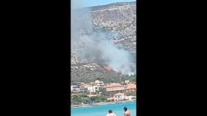 Φωτιά στην Πλύτρα Λακωνίας