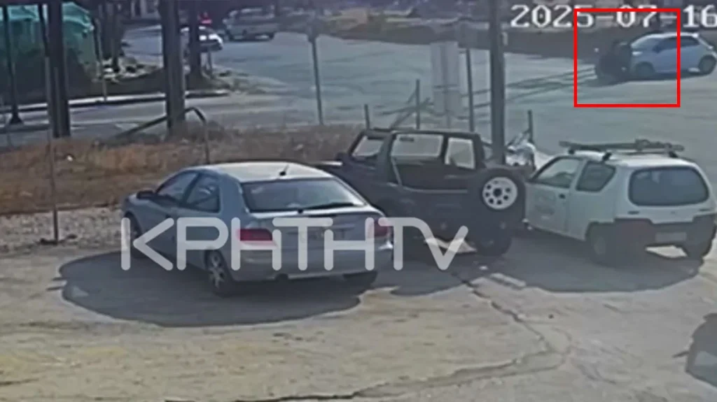 Ιεράπετρα: Σοβαρό τροχαίο- Μηχανή συγκρούστηκε με ΙΧ- Βίντεο