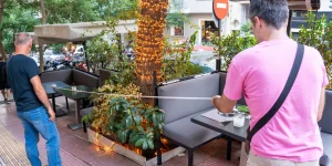 Επιχείρηση «σκούπα» στο Κολωνάκι