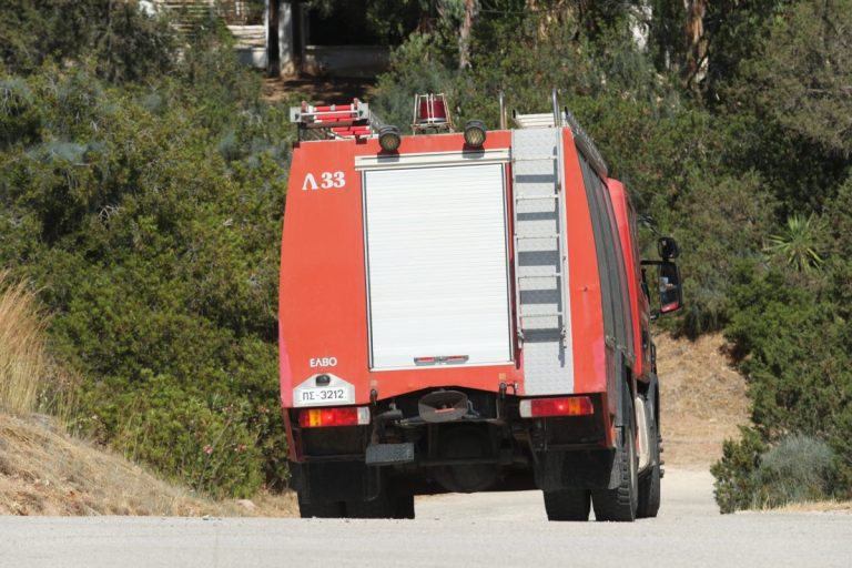Φωτιά στην Ακράτα
