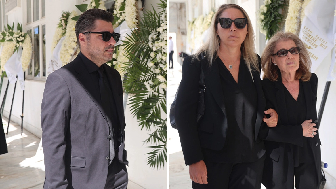 Α’ Νεκροταφείο: Το ύστατο χαίρε στον Δημήτρη Κωνσταντάρα- Φωτογραφίες