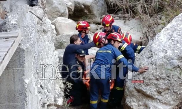 Ιεράπετρα: 59χρονος τραυματίστηκε στο φαράγγι της Σαρακίνα