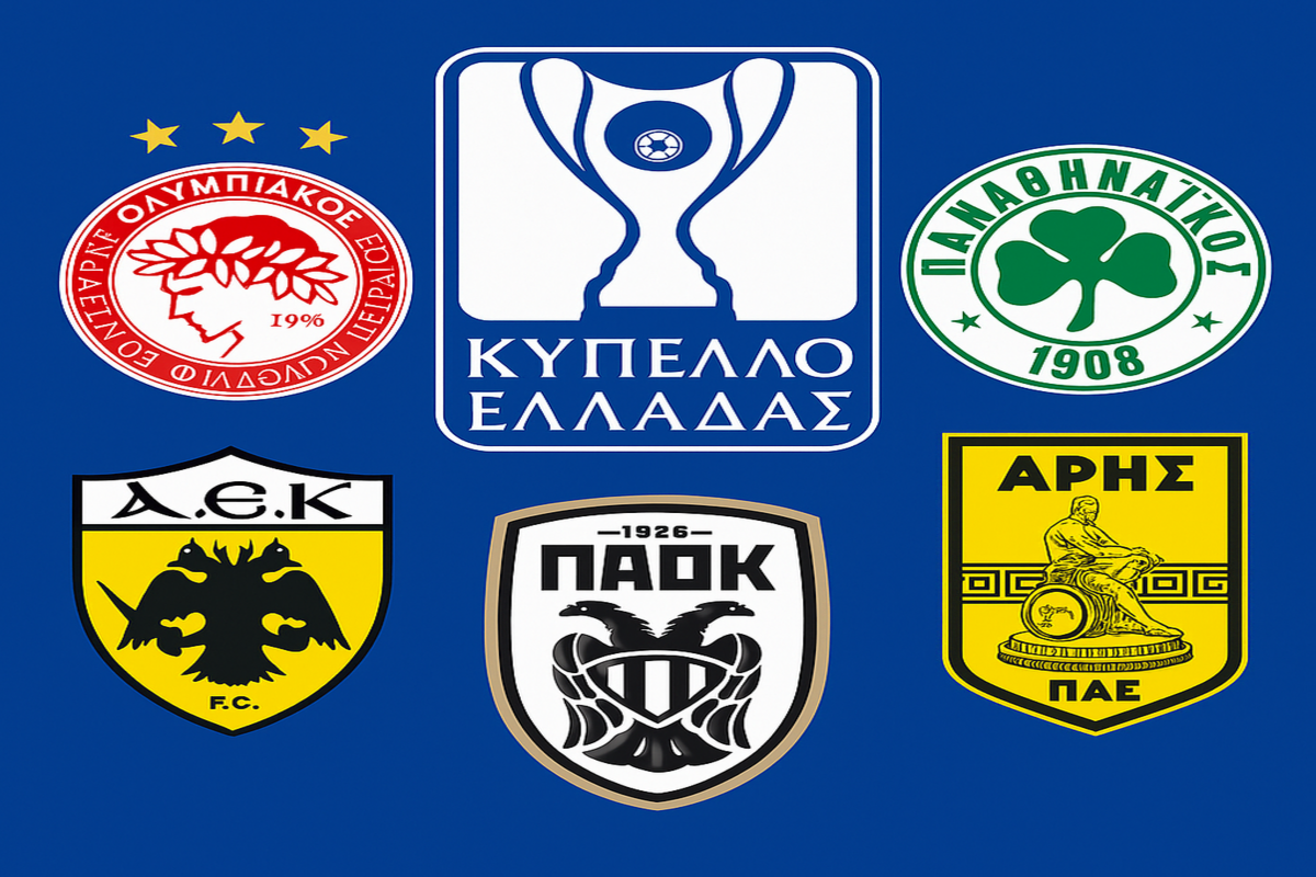 Κύπελλο Ελλάδας 2025: Το πρόγραμμα των «Big 5» στη League Phase
