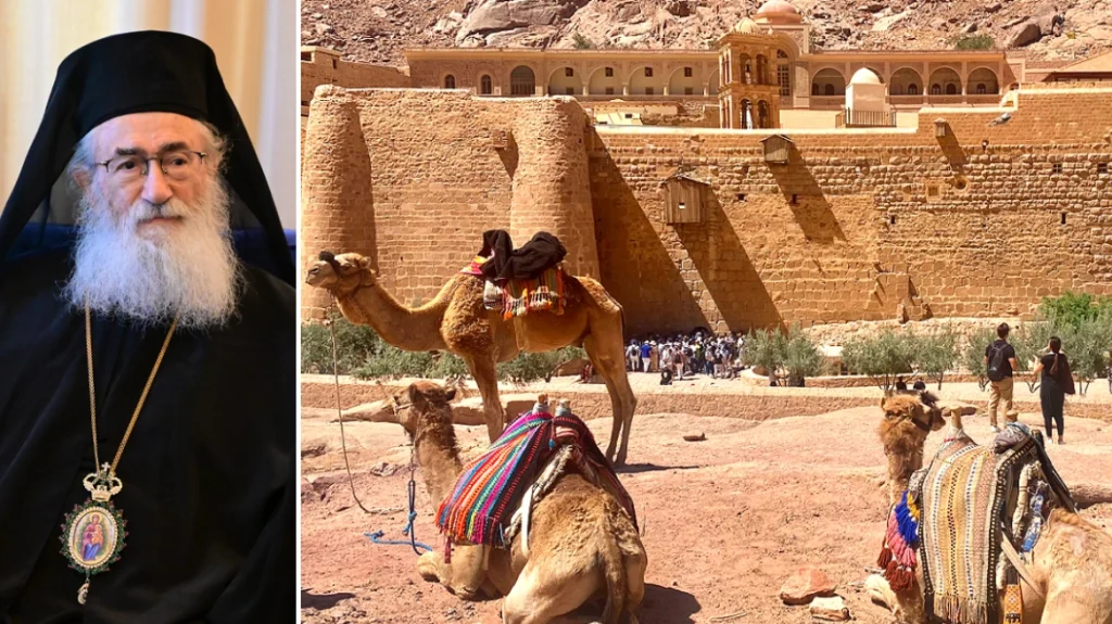Μονή Σινά: Ο Αρχιεπίσκοπος Δαμιανός αναγγέλλει διαδικασίες διαδοχής