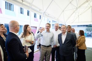 Μητσοτάκης στα Ωνάσεια Σχολεία: «Εργαστήρια καινοτομίας για το μέλλον της εκπαίδευσης»