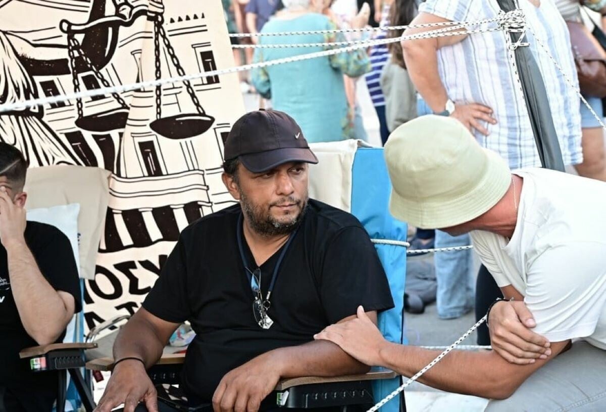 Πάνος Ρούτσι: Συγκέντρωση αλληλεγγύης στο Σύνταγμα