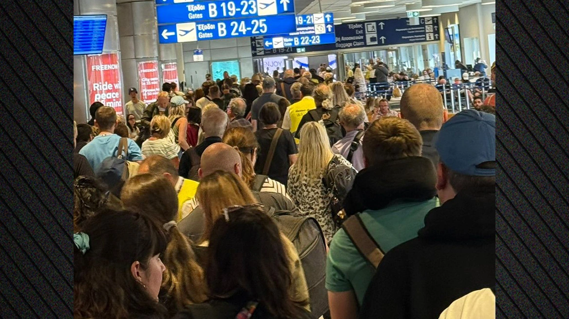 Καθυστερήσεις και ταλαιπωρία στο «Ελευθέριος Βενιζέλος» λόγω περιορισμών στις αφίξεις